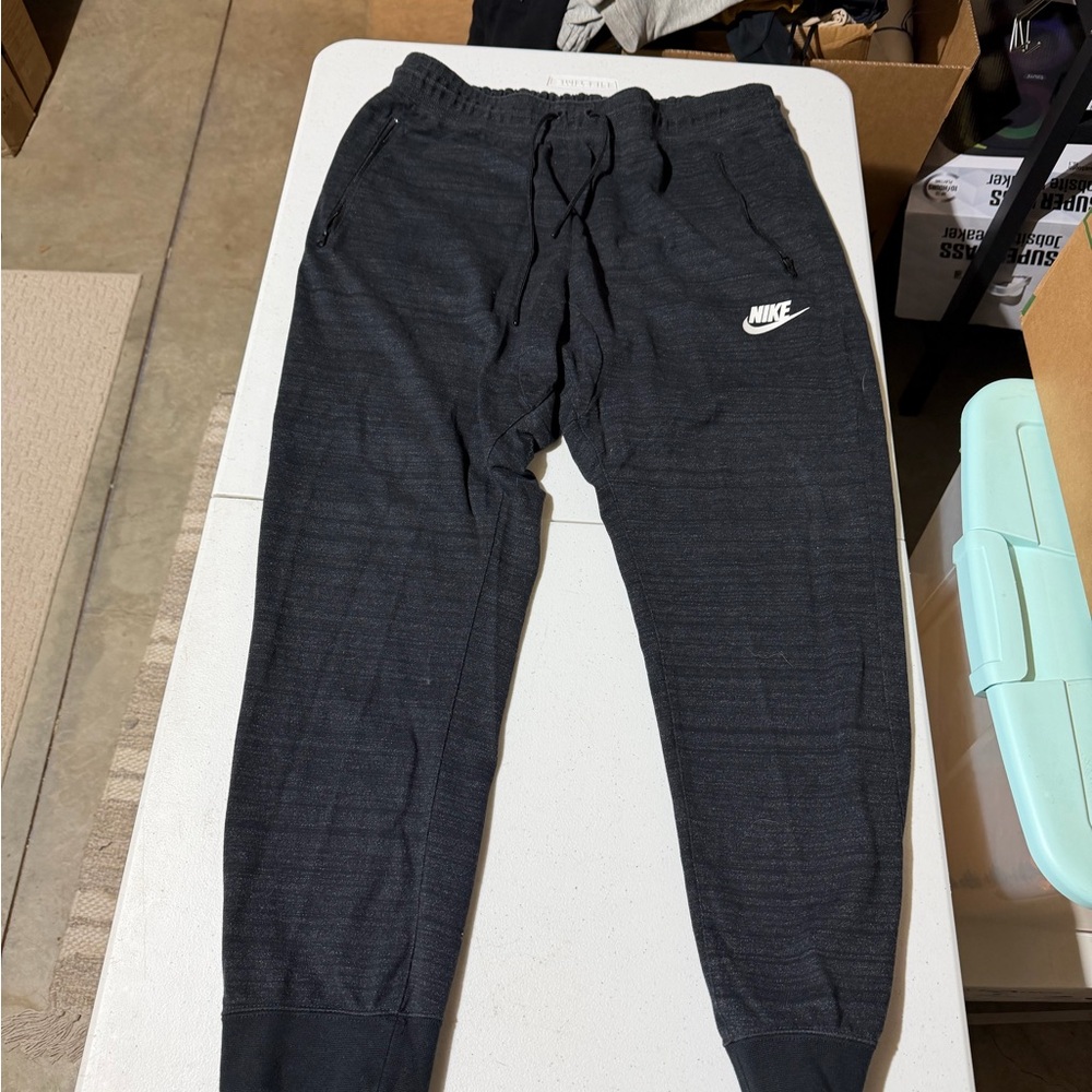 Nike Black Sweatpants with FlyKnit Material